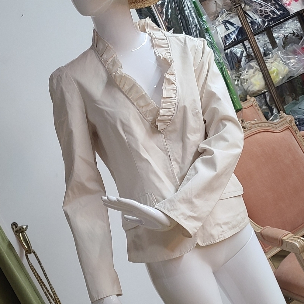 Banana Republic Cream Blazer